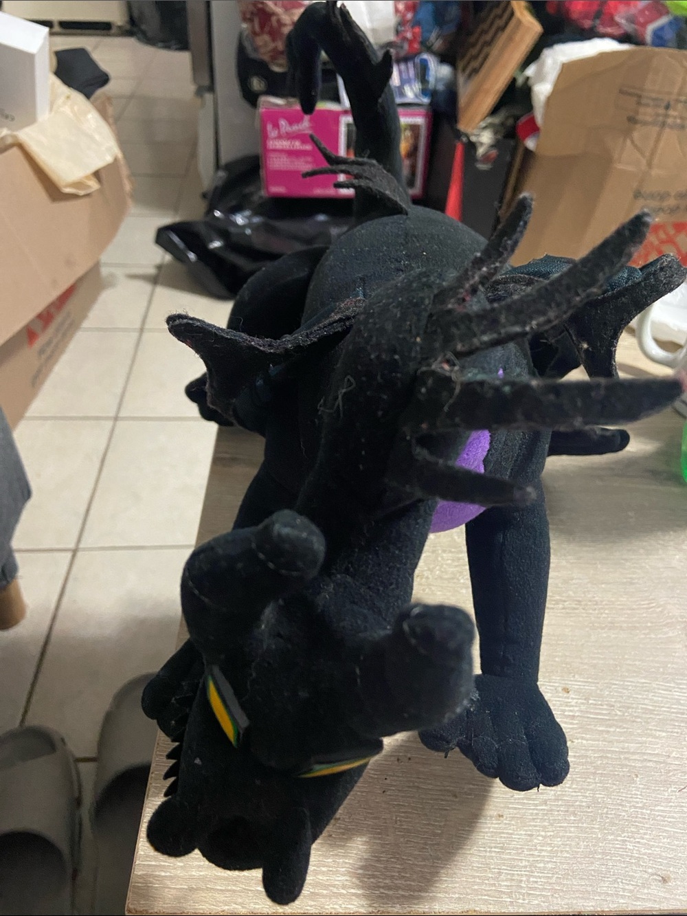 1990s Sleeping Beauty Maleficent DRAGON 21" Plush Disney Parks Vintage Movie